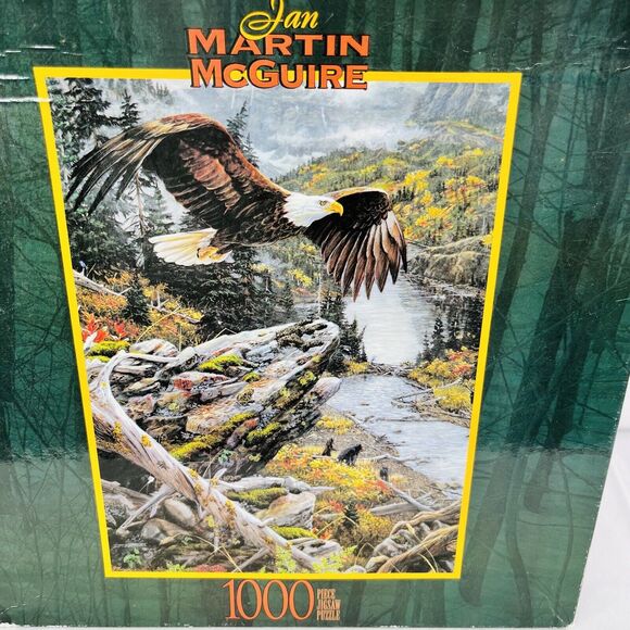 1997 Ceaco Rocky Mountain High Jan Martin McGuire 1000 Piece Jigsaw Puzzle - Picture 2 of 10